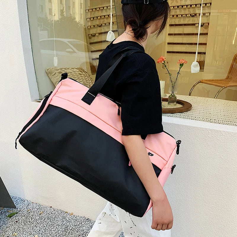 Waterproof Travel Bags Men's Sports Fitness Bags Multifunctional Women Weekend G