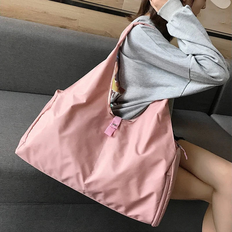 Waterproof Travel Duffle Bag For Women Multifunction Sports Gym Bag