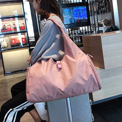 Waterproof Travel Duffle Bag For Women Multifunction Sports Gym Bag