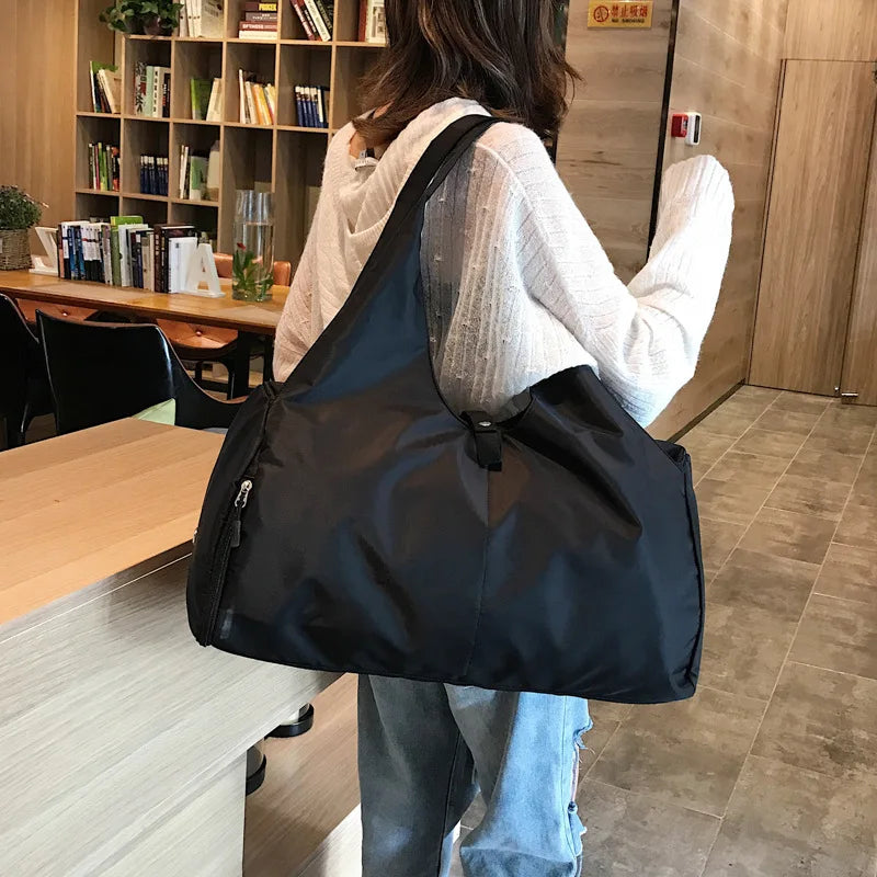 Waterproof Travel Duffle Bag For Women Multifunction Sports Gym Bag