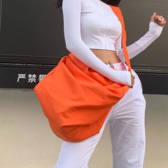 Waterproof Women Handbag Large Shoulder Hobos Bag Nylon Big Capacity