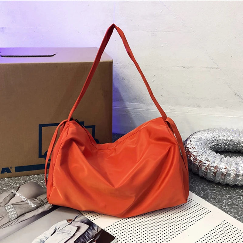 Waterproof Women Handbag Large Shoulder Hobos Bag Nylon Big Capacity