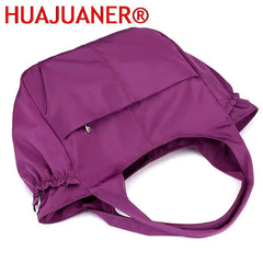 Waterproof Women Handbag Casual Large Shoulder Hobos Bag Nylon Big Capacity Tote
