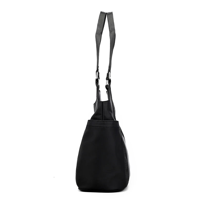 Waterproof Women Handbag Casual Large Shoulder Hobos Bag Nylon Tote Top-handle