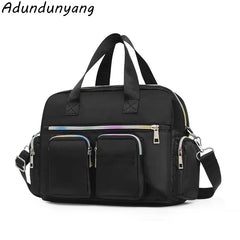 Waterproof Women Nylon Oxford Handbag Ladies Tote Bag Casual Shoulder Bag
