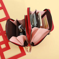 Weave Pattern Crossbody Bag for Women PU Leather Shoulder Messenger