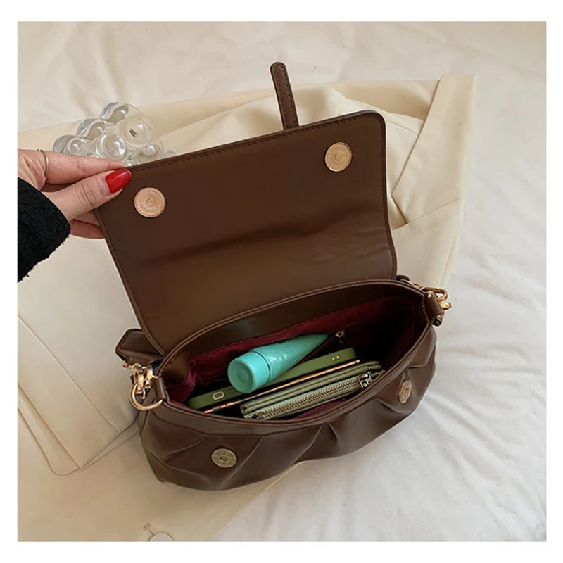 Women's Crossbody Bag High PU Leather Shoulder Underarm Bag