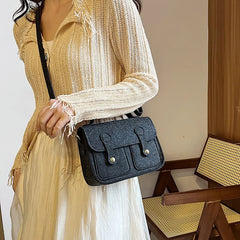 Western Style Casual Handbag Girls Candy Messenger Bags