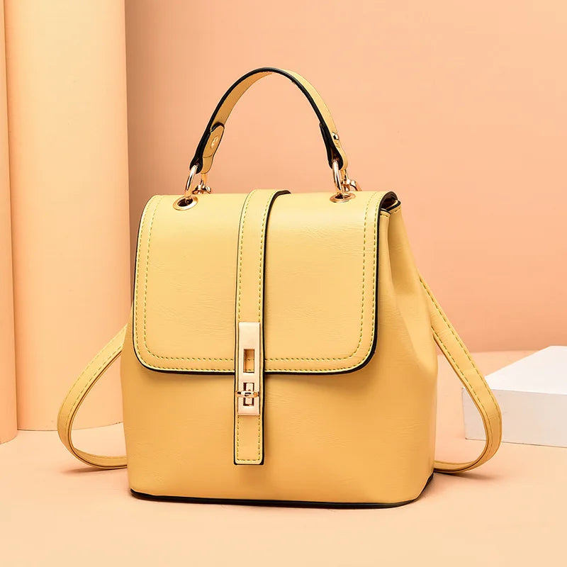 Wild Lock Backpack Women's Fall Travel Handbag
