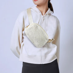 Women's Winter Waist Pack Fanny Belt Bag Crossbody Shoulder Purse