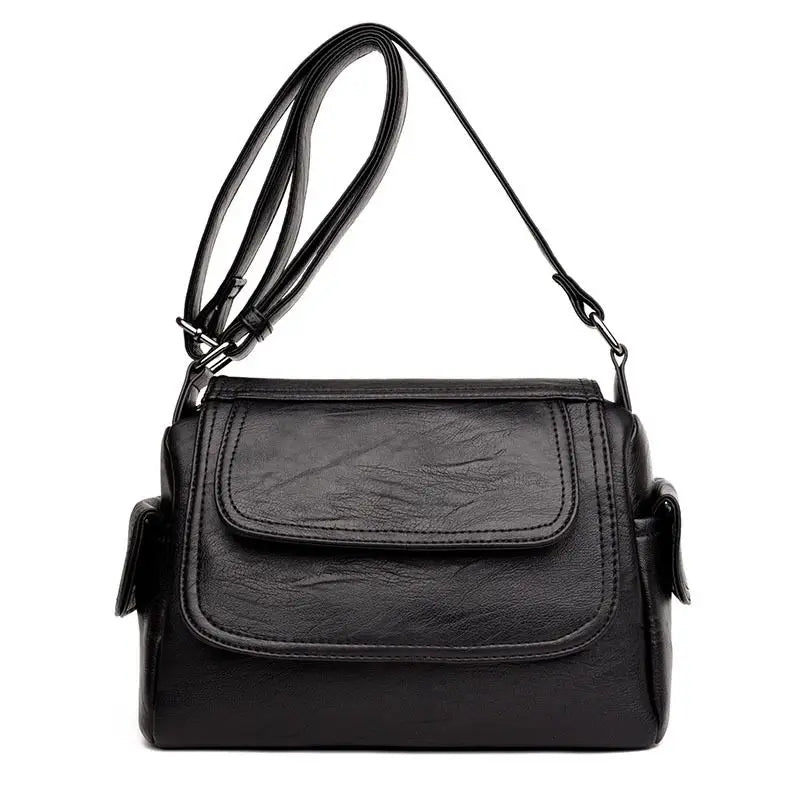Leather Crossbody Bags For Women Shoulder Handbag