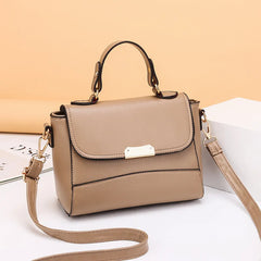 Women Shoulder Bag PU Leather Small Square Bag Youth Ladies Messenger Bag