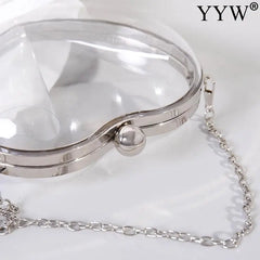 Women Acrylic Shoulder Bag Handbag Love Wedding Party Purse Handbag
