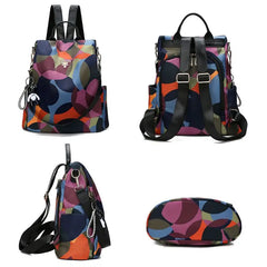 Women Anti-Theft Oxford Backpack Female Travel Shoulder Bags