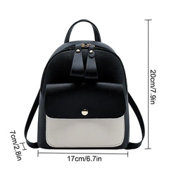 Women Leather Backpack Casual Travel Daypack Ladies Bagpack School Bags