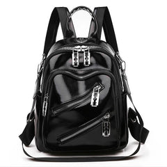 Women Backpack Pu Leather Travel Backpack Casual Shoulder Bags High Schoo...
