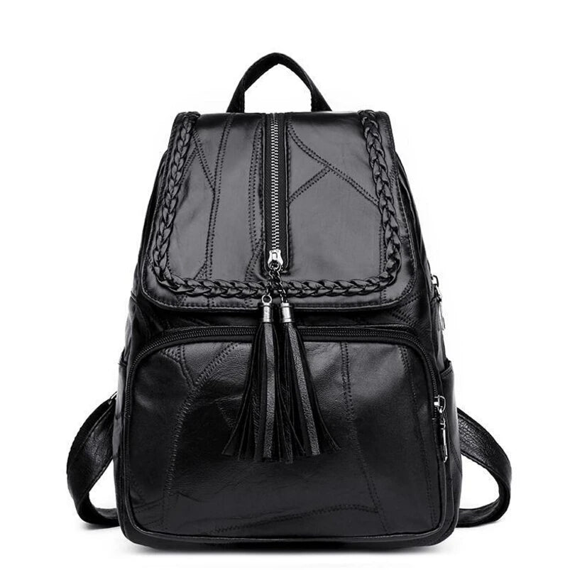 Women Backpack Female Backpack Pu Leather Youth Women Bagpack Girl Casual Rucksa