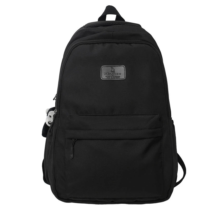 Waterproof Nylon Schoolbag Student Book Bag for Teenager Girls Boys