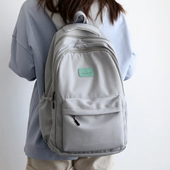 Waterproof Nylon Schoolbag Student Book Bag for Teenager Girls Boys