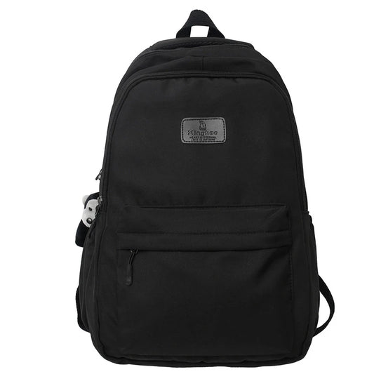 Waterproof Nylon Schoolbag Student Book Bag for Teenager Girls Boys