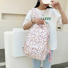 Waterproof Women Backpack School Bag Female Travel Bookbag
