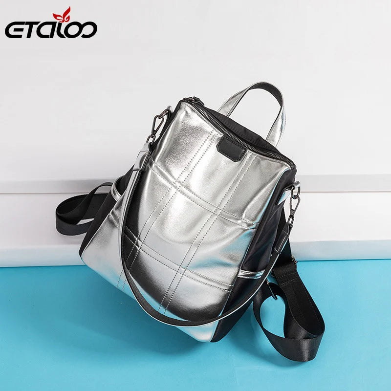 Women Backpack High Youth Leather Backpacks for Teenage Girls