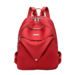 Youth Oxford Leather Backpack for Teenage Girls