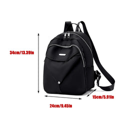 Youth Oxford Leather Backpack for Teenage Girls