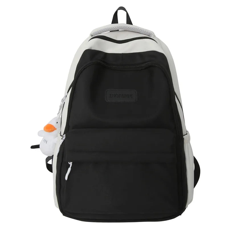 Green Laptop College Backpack for Women