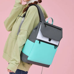 Women Backpack Large Capacity Laptop Bag Multifunction Student School Bag