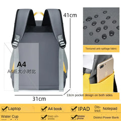 Women Backpack Large Capacity Laptop Bag Multifunction Student School Bag