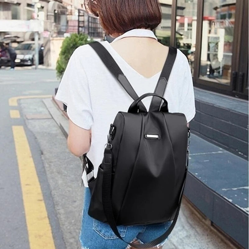 Women Backpack Spandex Large School Shoulder Bags Mochila Feminina