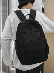 Summer Nylon School Bag For Girls Mesh Large Capacity Student