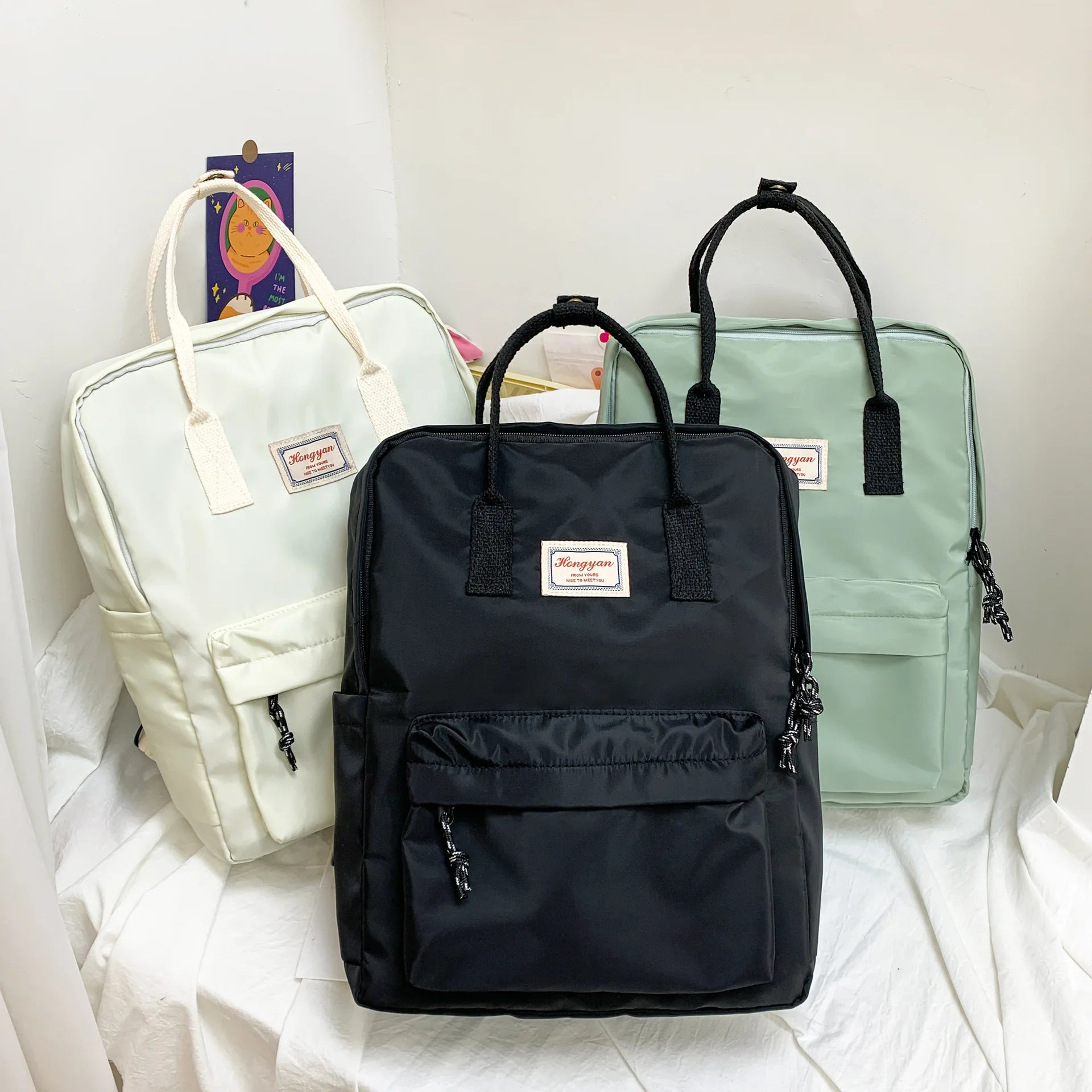 Waterproof Women Backpack School Bag Laptop Bagpack for Girls