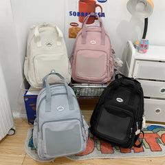 Waterproof Women Backpack Travel School Bag Girl Laptop College Lady Book Bags