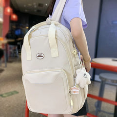 Waterproof Women Backpack Travel School Bag Girl Laptop College Lady Book Bags