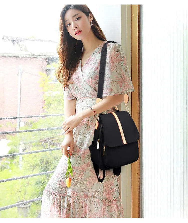 Women Backpacks Casual School Bags for Teenager Girls High Waterproof Backpack B