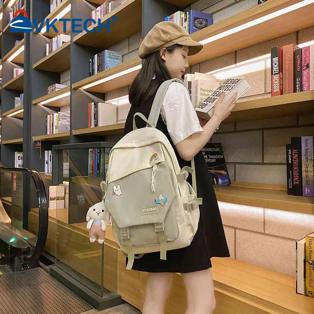 Women Backpacks Student Girl Knapsack College Rucksack Large Capacity