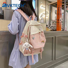Women Backpacks Student Girl Knapsack College Rucksack Large Capacity