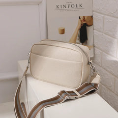 Solid Messenger Bags Women's Shoulder Bag Small Square Bag