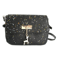 Women Bag PU Leather Bling Messenger Shoulder Crossbody Bag Envelope Handbag