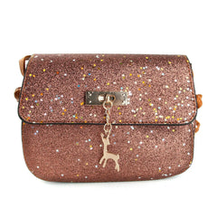 Women Bag PU Leather Bling Messenger Shoulder Crossbody Bag Envelope Handbag