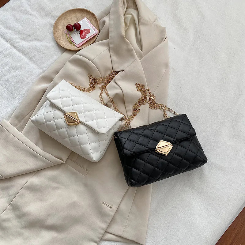 Women PU Leather Crossbody Bag Clutch Retro Embroidered Shoulder Bag