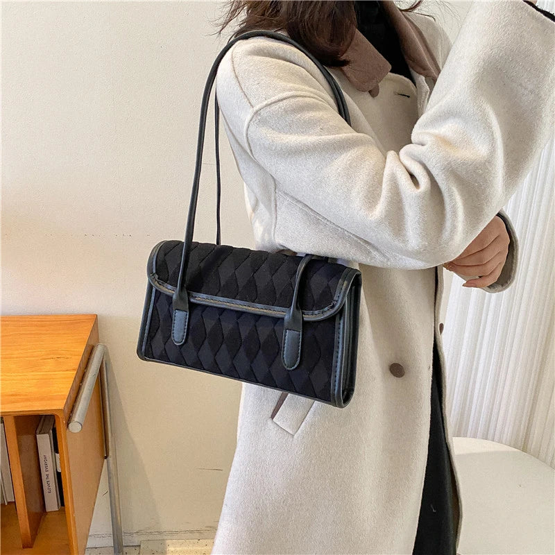Vintage Women's Armpit Bag Single Shoulder Handbag Purse Clutch