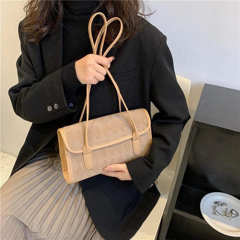 Vintage Women's Armpit Bag Single Shoulder Handbag Purse Clutch