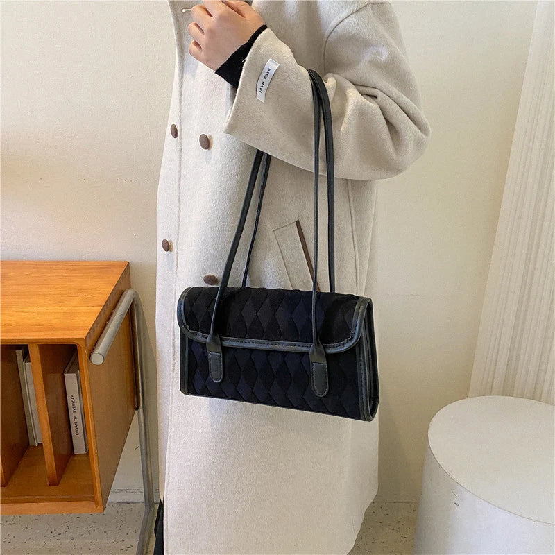 Vintage Women's Armpit Bag Single Shoulder Handbag Purse Clutch