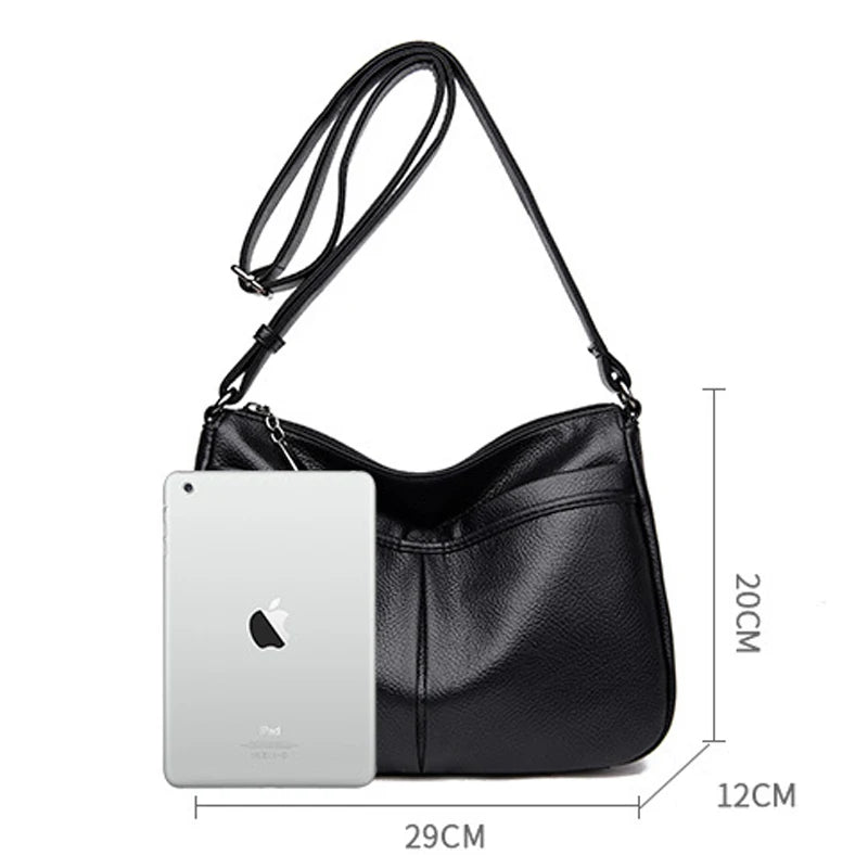 Women Bags Leather High Handbags Crossbody Shoulder Messenger Bags