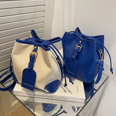 Women Brown Bucket Bags Shoulder Bags Ladies Crossbody Bags