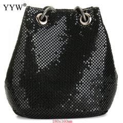 Women Bucket Shoulder Bag Crossbody Bag Evening Party Purse