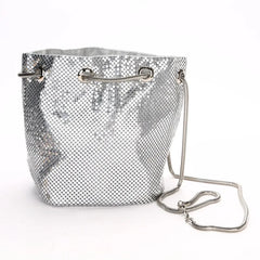 Sequin Crossbody Bag Evening Party Sliver Purse Girl Handbags Female Clutches